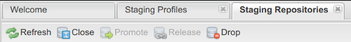Sonatype staging repository boutons