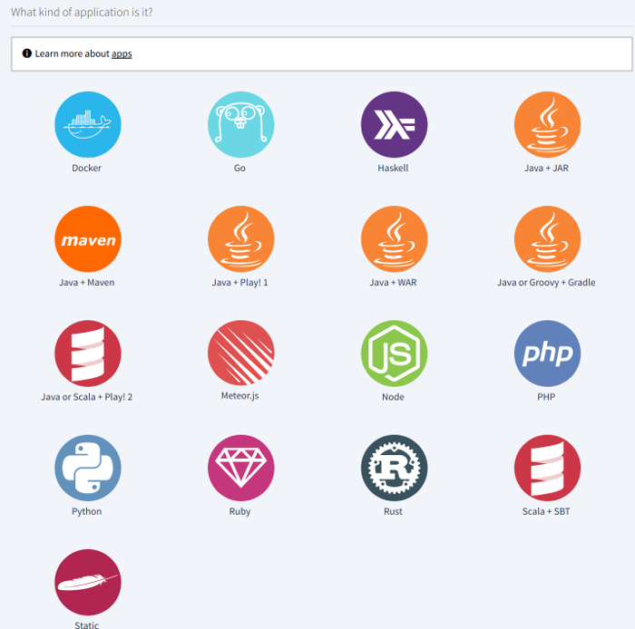 Type application